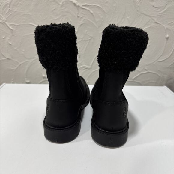 Timberland Linden Woods Mid Zip Up Women's Boots - Black - Size: 7 - Picture 3 of 8